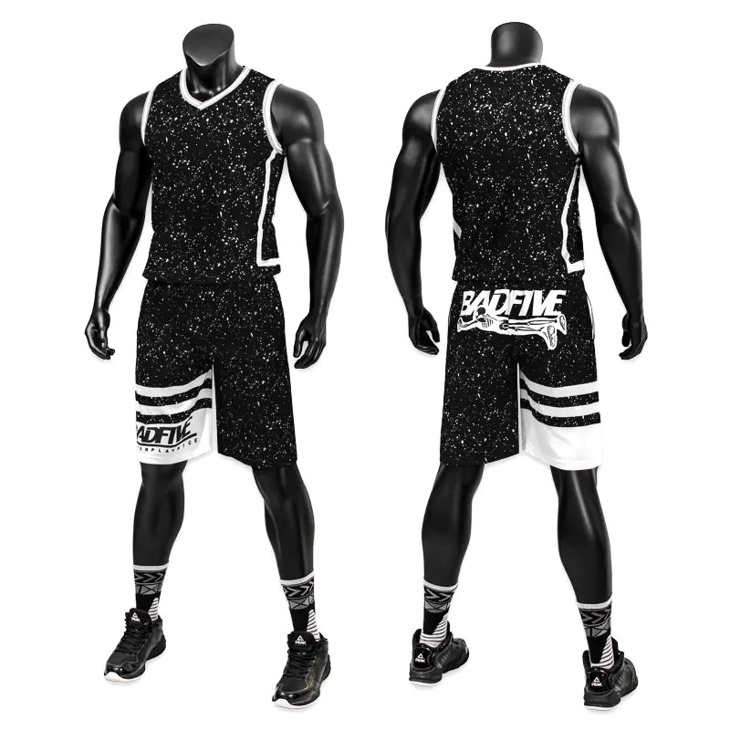 New Kids Basketball Uniform Set, Custom Training Gear - Bruno Ben Athletic 