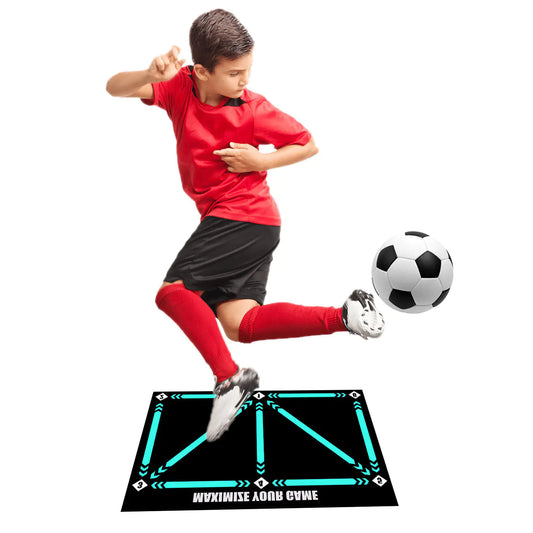 Non-Slip Rubber Training Mat for Soccer Skills Practice - Bruno Ben Athletic 