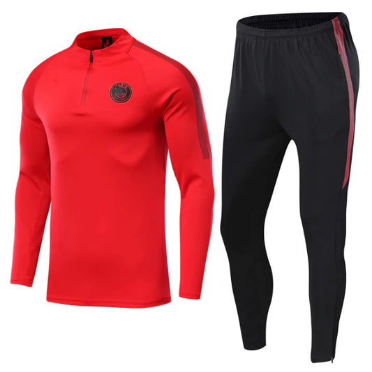 Athletic Set, Paris Long Sleeve Soccer Training Gear - Bruno Ben Athletic 