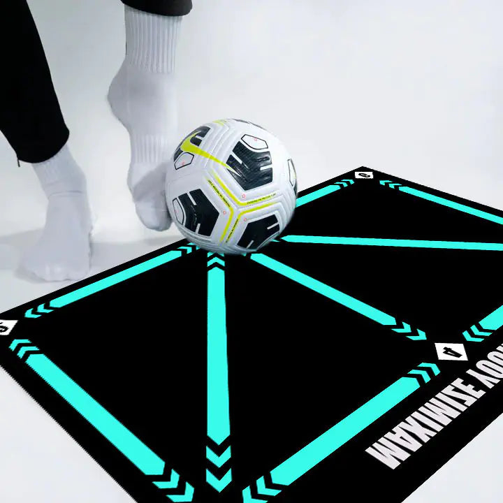 Non-Slip Rubber Training Mat for Soccer Skills Practice - Bruno Ben Athletic 